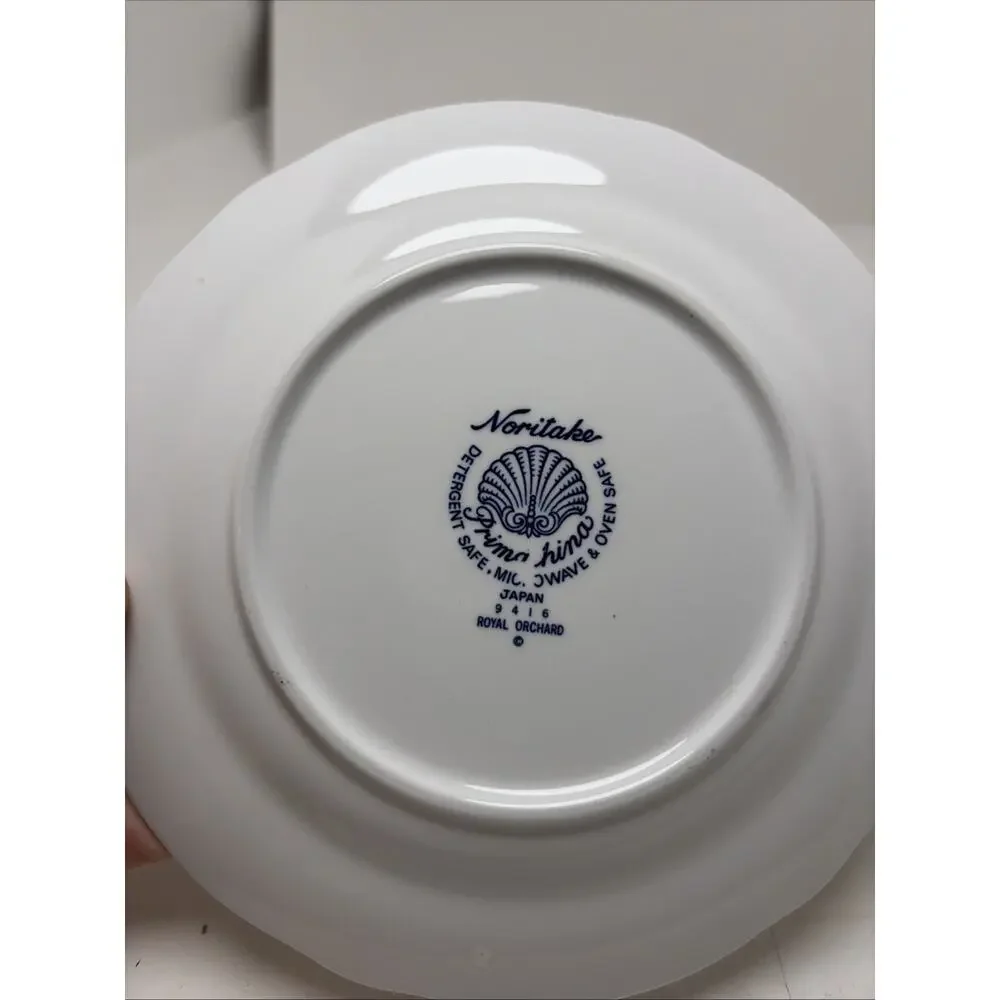Noritake Royal Orchard Bread & Butter Plates Japan Set Of Two